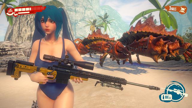 Image for the game Anime Girls: Sun of a Beach