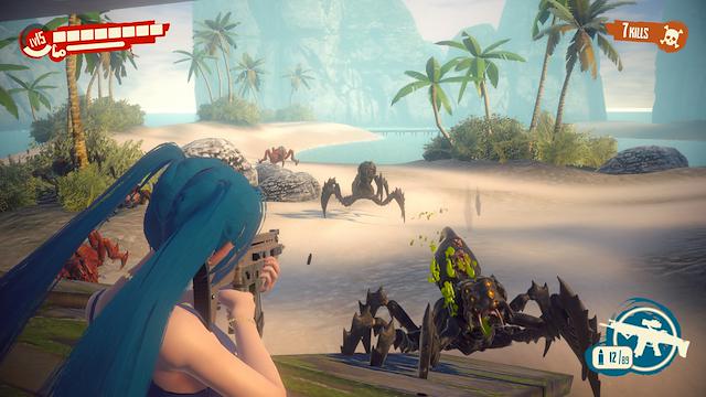 Image for the game Anime Girls: Sun of a Beach