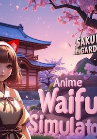 Cover image for the game Anime Waifu Simulator: Sakura Garden
