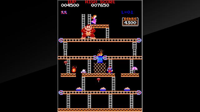 Image for the game Arcade Archives: Donkey Kong