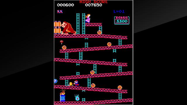 Image for the game Arcade Archives: Donkey Kong