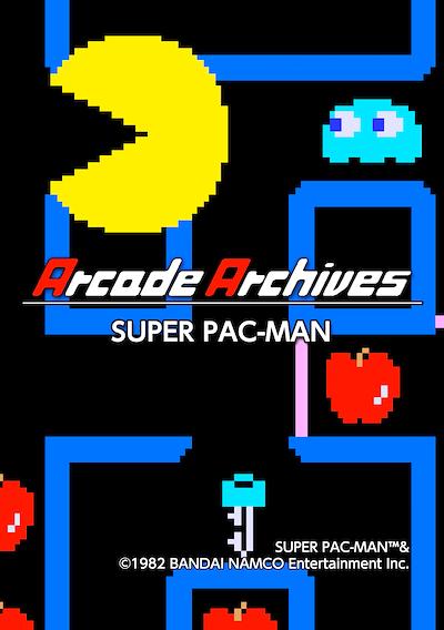 Cover image for the game Arcade Archives: Super Pac-Man