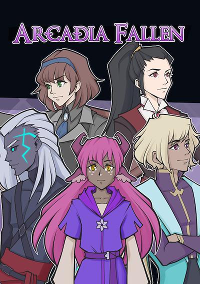 Cover image for the game Arcadia Fallen