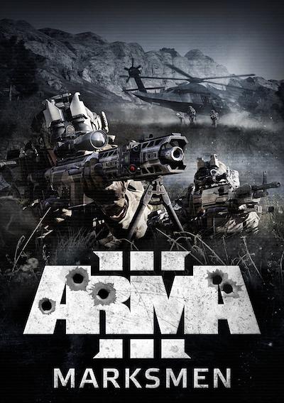 Cover image for the game Arma 3: Marksmen