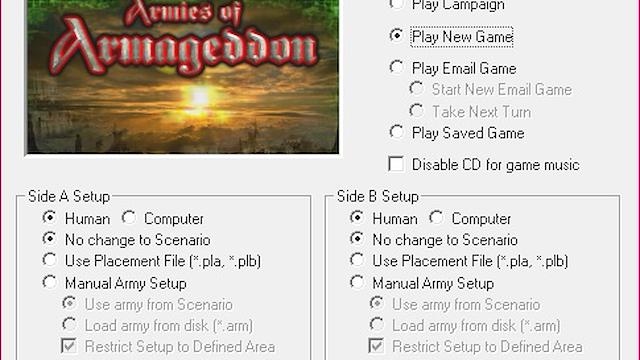 Image for the game Armies of Armageddon: WDK 2K