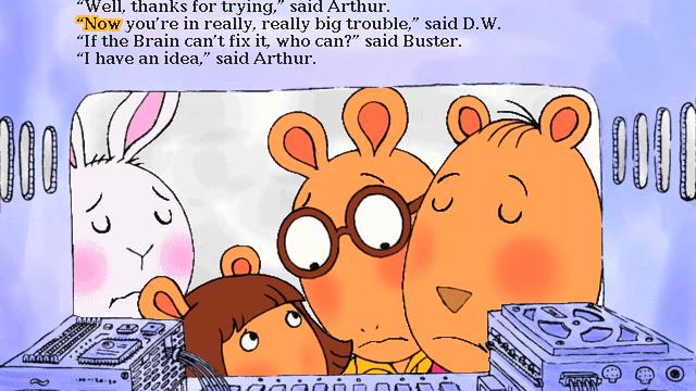 Image for the game Arthur's Computer Adventure