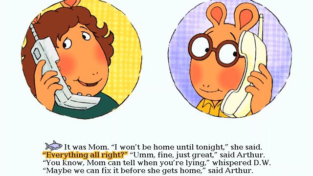 Image for the game Arthur's Computer Adventure