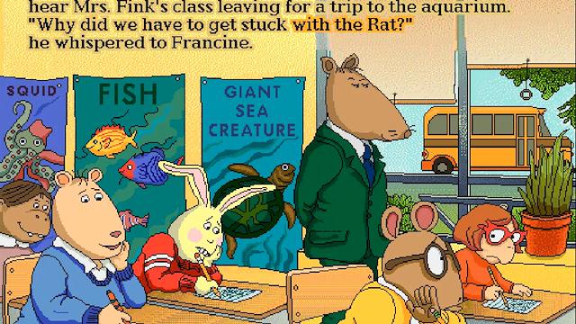 Image for the game Arthur's Teacher Trouble