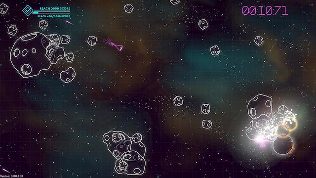 Image for the game Asteroids: Recharged