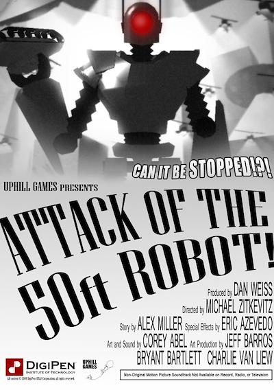 Cover image for the game Attack of the 50ft Robot!