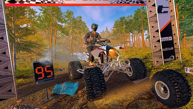 Image for the game ATV Monster Racing Simulator Rally Cross