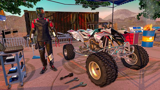 Image for the game ATV Monster Racing Simulator Rally Cross