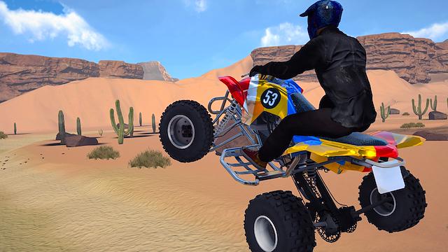 Image for the game ATV Monster Racing Simulator Rally Cross