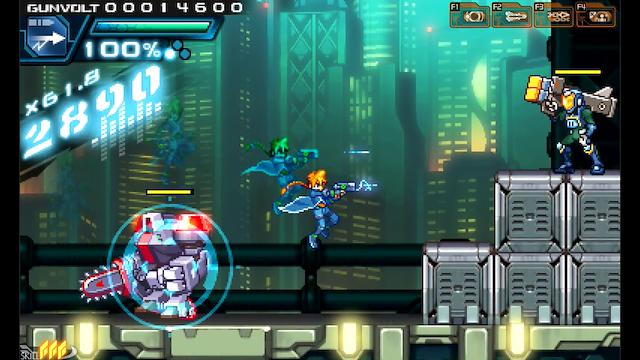 Image for the game Azure Striker Gunvolt