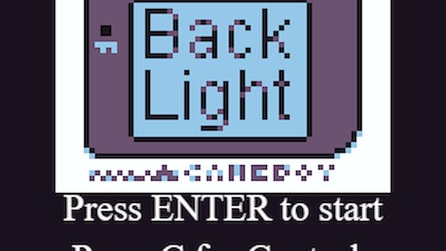 Image for the game Back Light