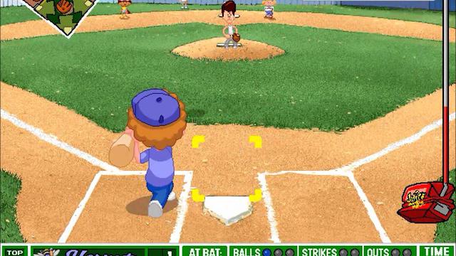 Image for the game Backyard Baseball