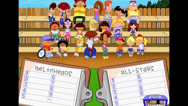 Image for the game Backyard Baseball