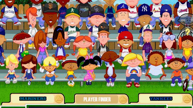 Image for the game Backyard Baseball 2001
