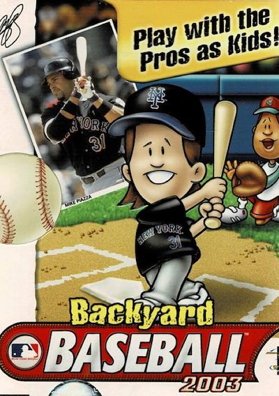 Cover image for the game Backyard Baseball 2003