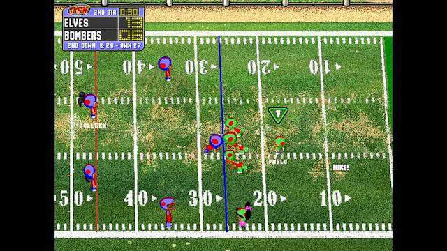 Image for the game Backyard Football '99