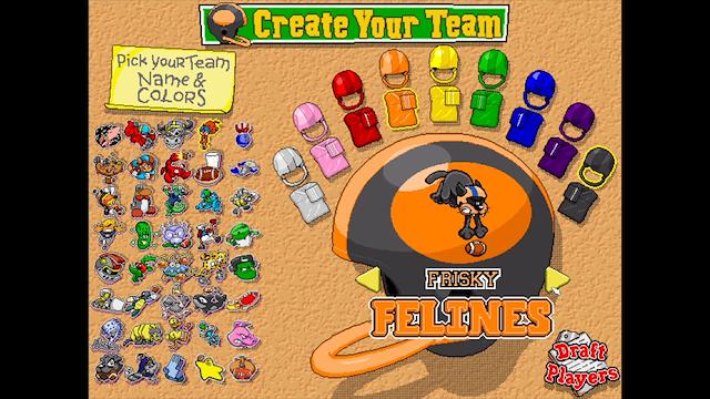 Image for the game Backyard Football '99