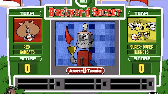 Image for the game Backyard Soccer