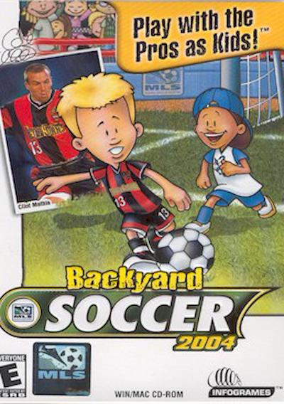 Cover image for the game Backyard Soccer 2004