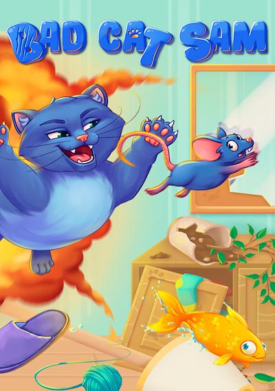 Cover image for the game Bad Cat Sam