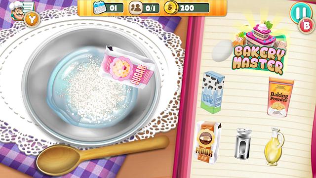 Image for the game Bakery Master