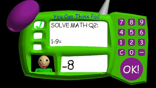 Image for the game Baldi's Basics in Education and Learning