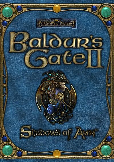 Cover image for the game Baldur's Gate II: Shadows of Amn