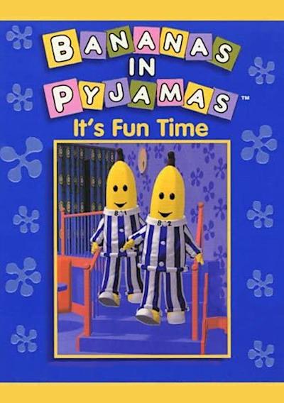 Cover image for the game Bananas in Pyjamas: It's Fun Time