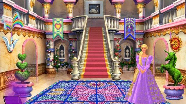 Image for the game Barbie as Rapunzel: A Creative Adventure