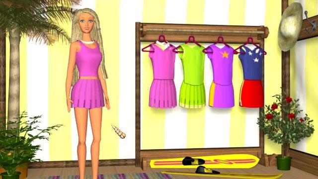 Image for the game Barbie Beach Vacation