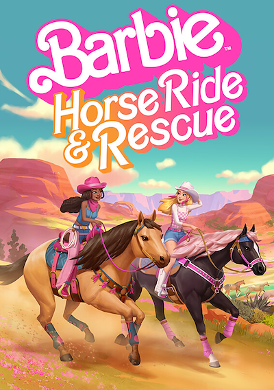 Cover image for the game Barbie: Horse Ride & Rescue