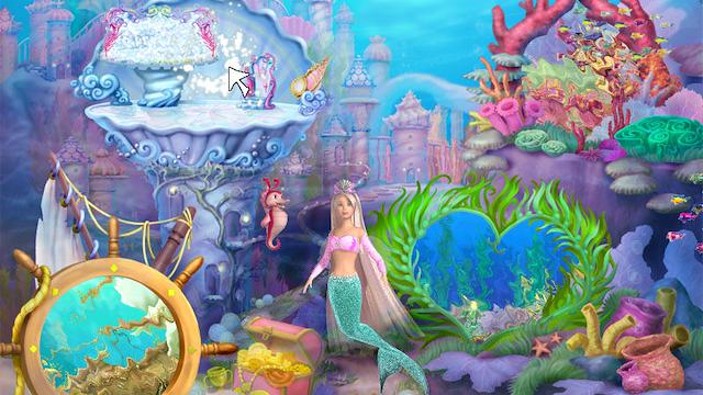 Image for the game Barbie Mermaid Adventure