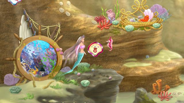 Image for the game Barbie Mermaid Adventure