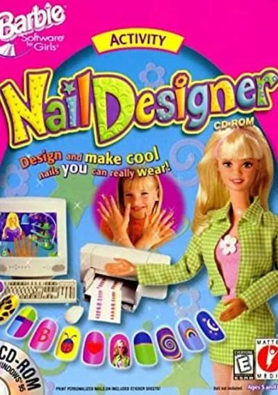 Cover image for the game Barbie Nail Designer
