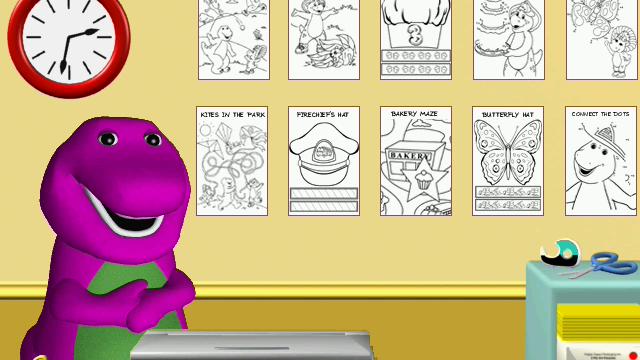 Image for the game Barney: On Location - All Around Town