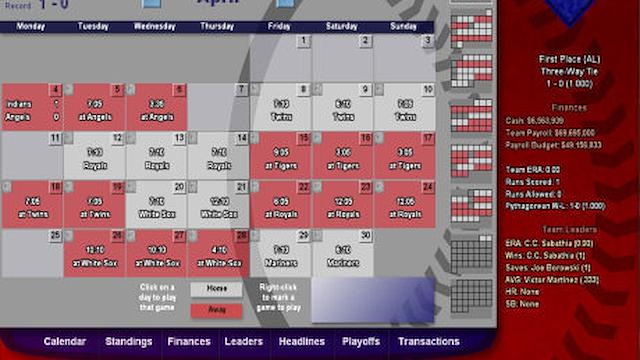 Image for the game Baseball Mogul 2008