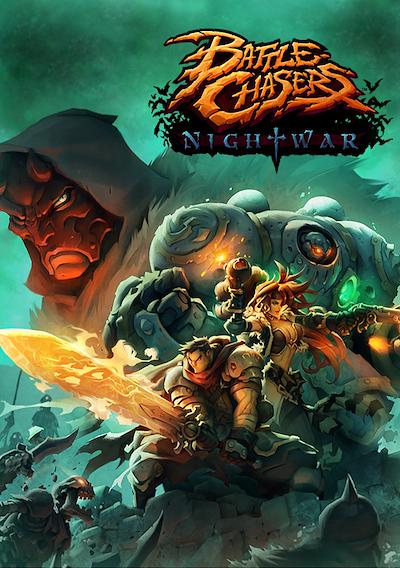 Cover image for the game Battle Chasers: Nightwar