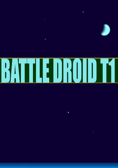 Cover image for the game Battle Droid T1