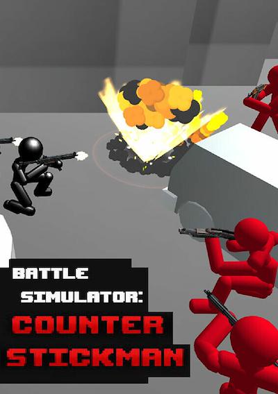 Cover image for the game Battle Simulator: Counter Stickman