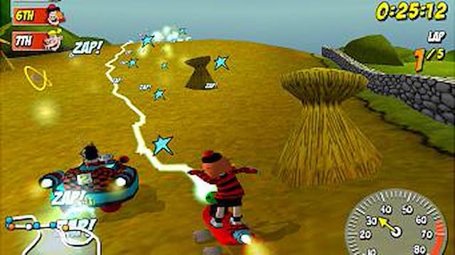 Image for the game Beanotown Racing