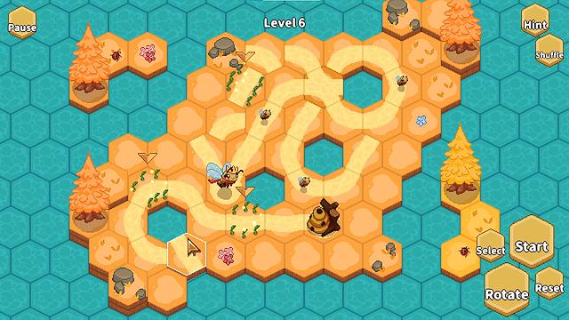 Image for the game Bee Flowers: Royal Garden