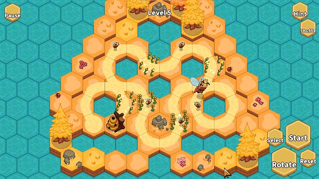Image for the game Bee Flowers: Royal Garden