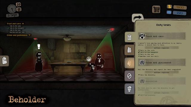 Image for the game Beholder
