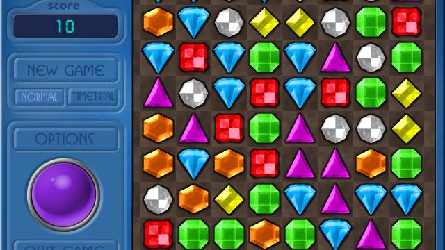 Image for the game Bejeweled