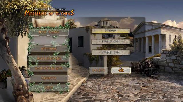 Image for the game Beyond the Legend: Mysteries of Olympus