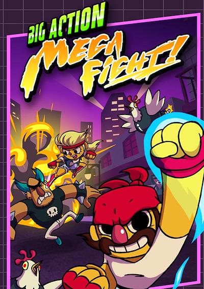 Cover image for the game Big Action Mega Fight!